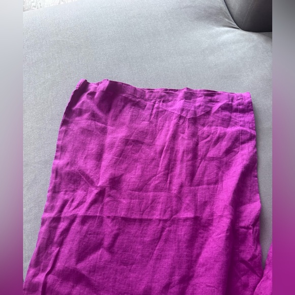 NWT Anthropologie The Somerset Linen Pull-On Pants - Picture 5 of 5